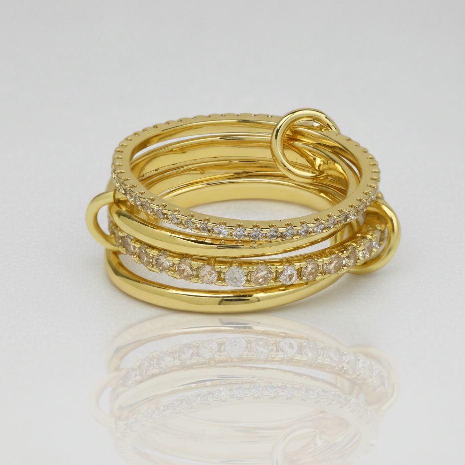 Aurelia Gold Ring Stack