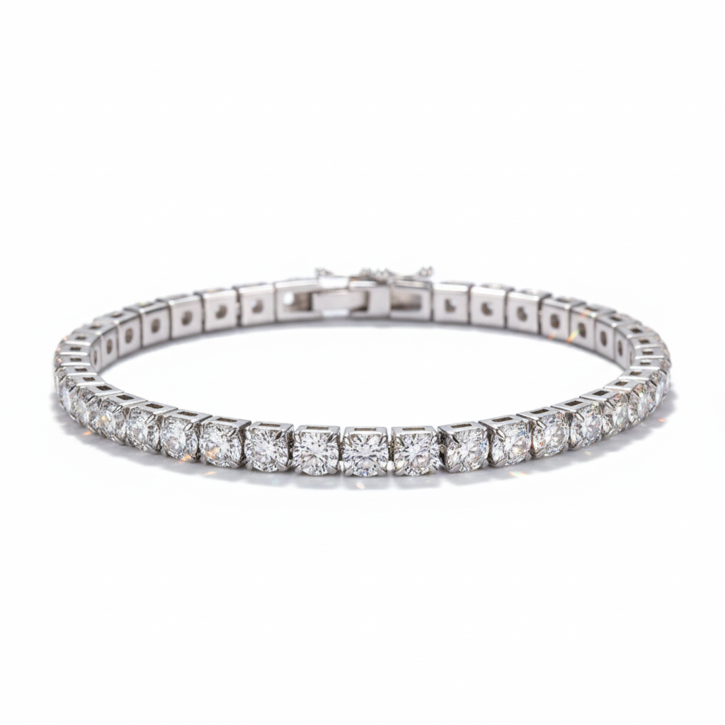 Gold Tennis Bracelet