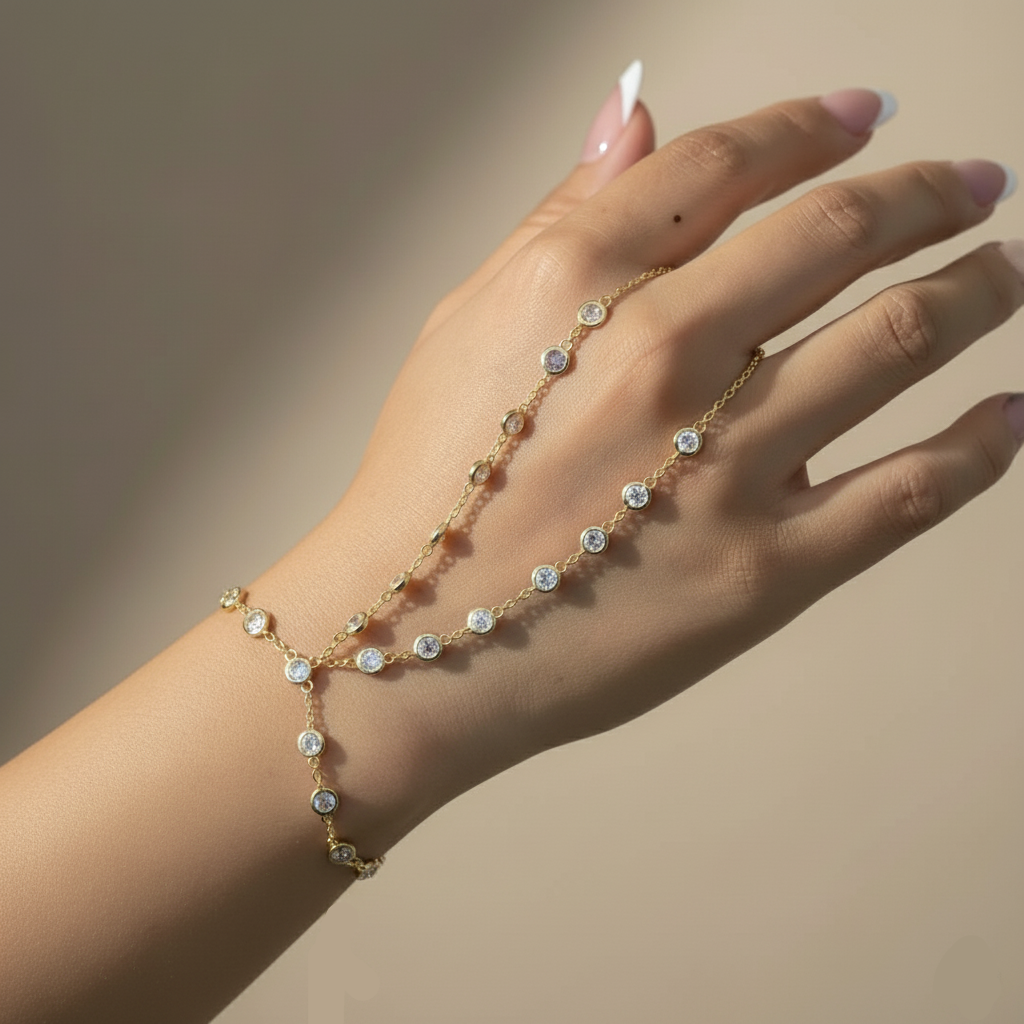 Zenia Duo Hand Chain