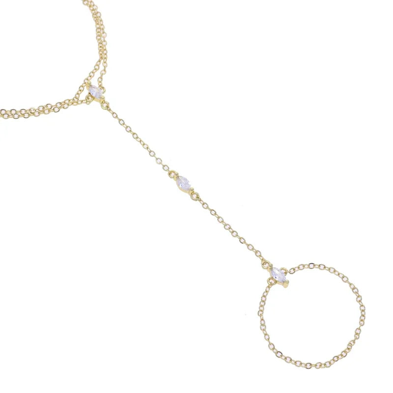 Zenia Marquise Hand Chain