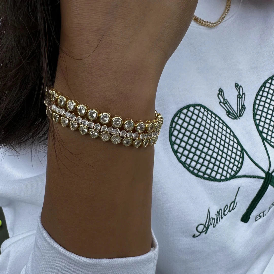 Aurora Circle Tennis Bracelet
