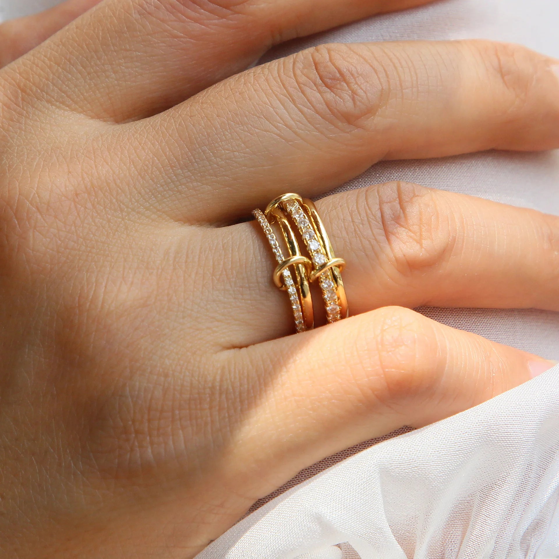 Aurelia Gold Ring Stack