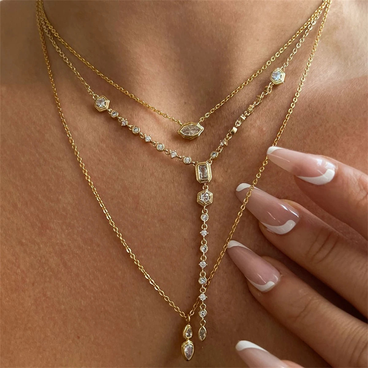 Elliptical Necklace Parama