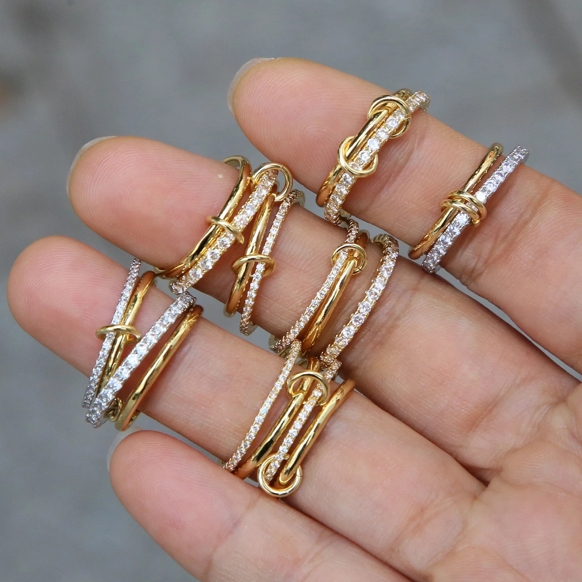Aurelia Gold Ring Stack