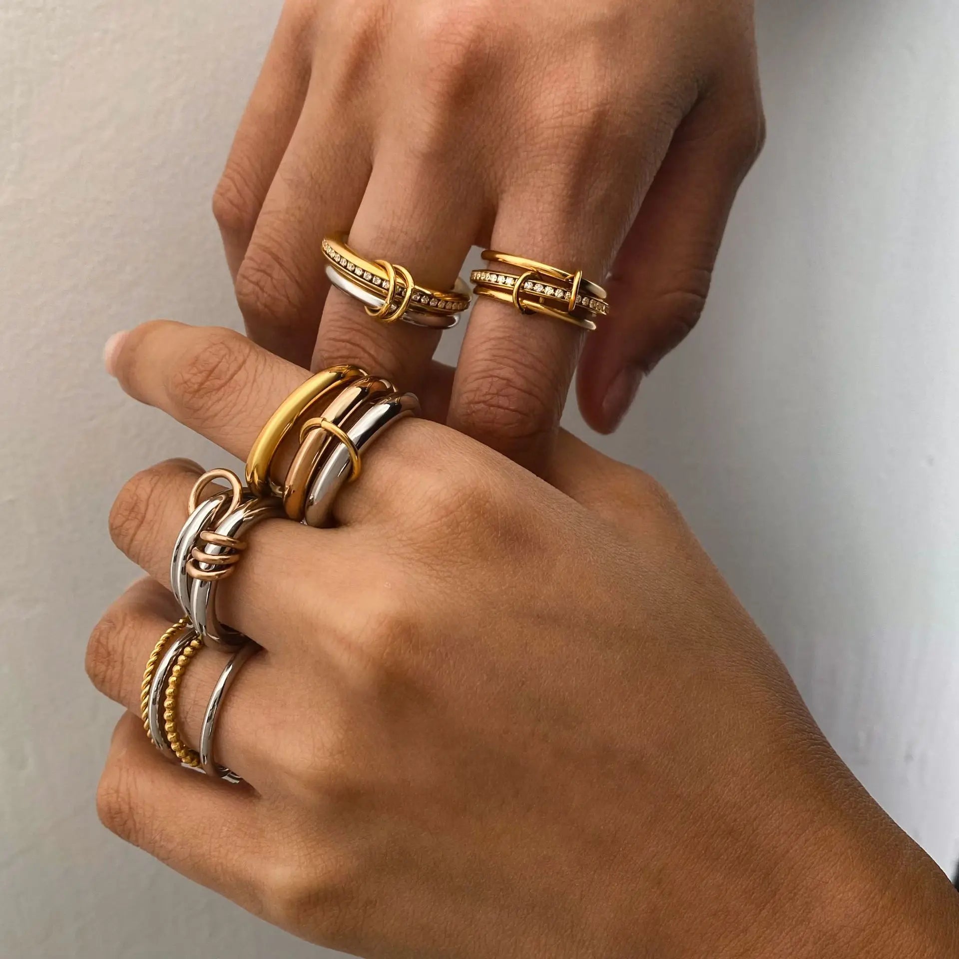 Aurelia Gold Ring Stack